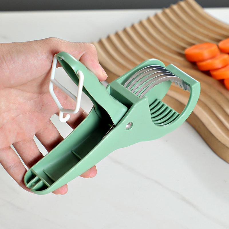 Stainless Steel Vegetable & Fruit Slicer – Multi-Purpose Kitchen Tool