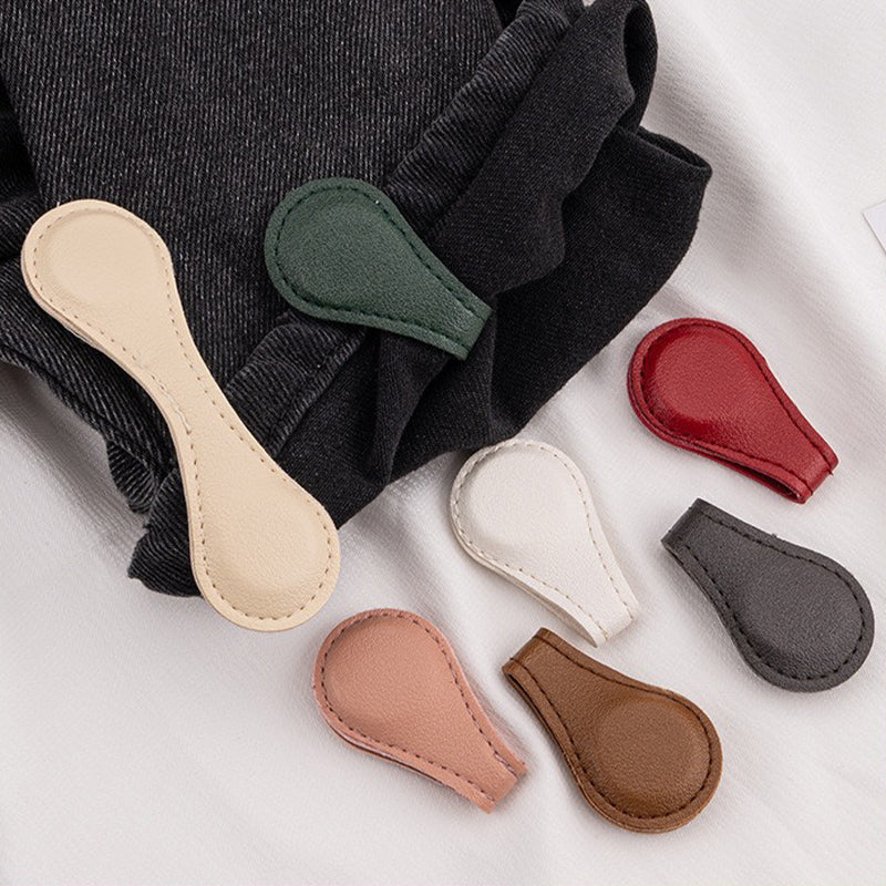 Leather Magnetic Clothing Hem Clips for Pants & Sleeves
