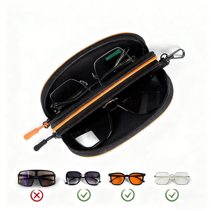 Premium Double-Layer Eyewear Pouch