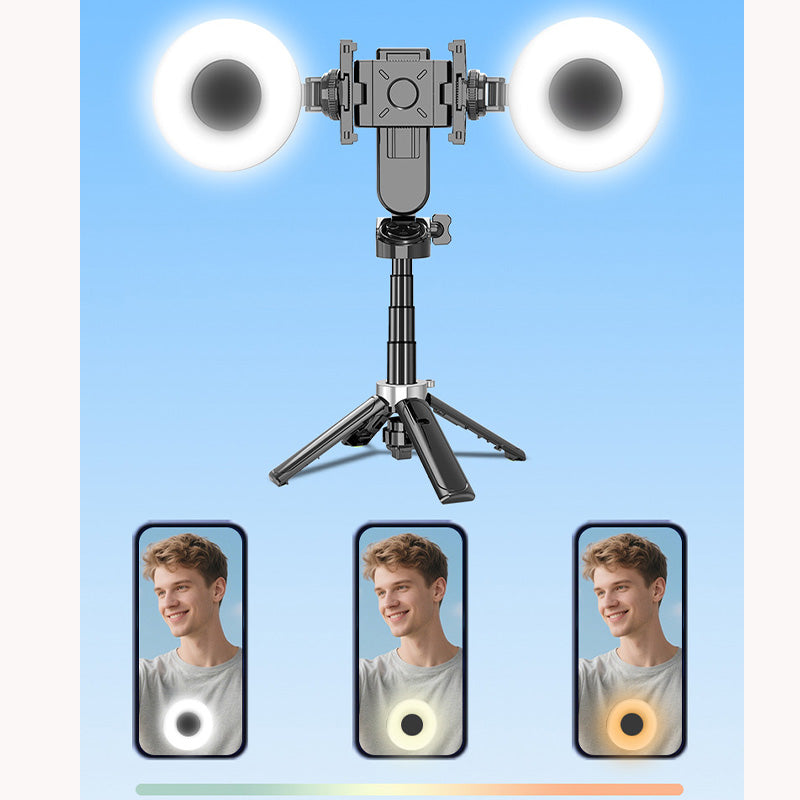 Mini Bluetooth Selfie Tripod – Portable Phone Stand