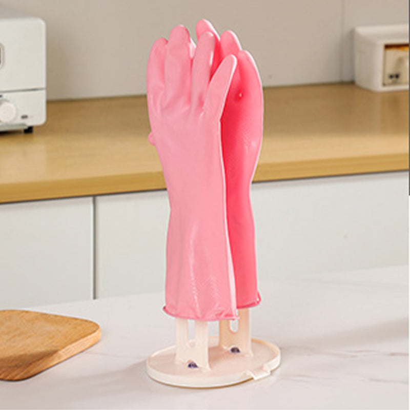 Multifunctional Detachable Glove Draining Rack with Suction Cup
