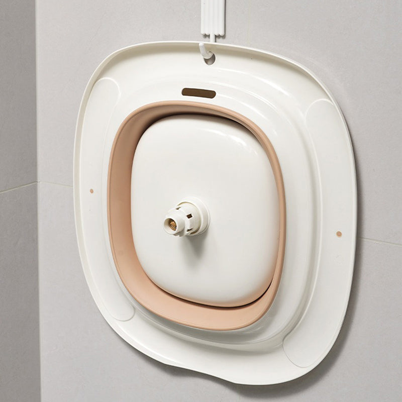 Foldable Anti-Overflow Sitz Bath with Built-in Pop-Up Drain Plug