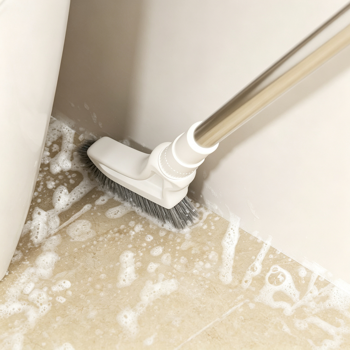 Extendable Crevice Cleaning Brush
