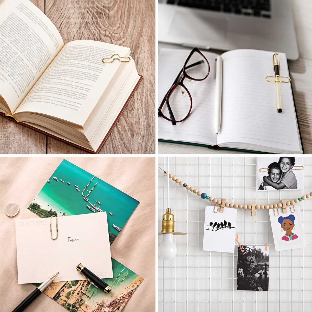 Metal Paper Clips(10-Piece Set)