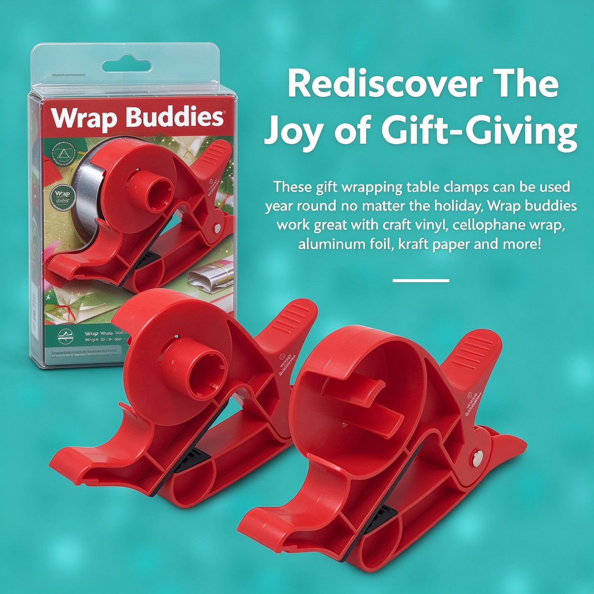 Tabletop Gift Wrapping Tape Dispenser