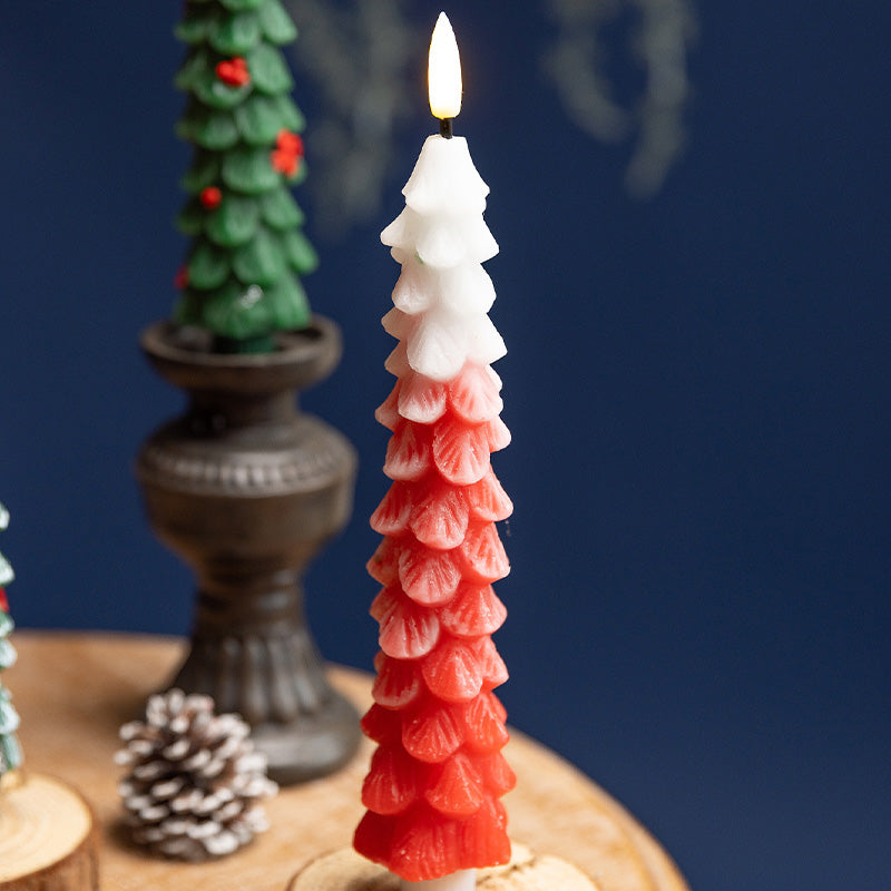 Christmas Paraffin Wax Candle Light