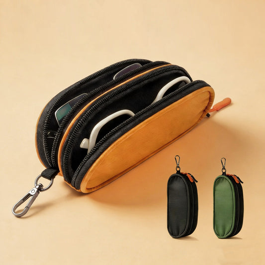 Premium Double-Layer Eyewear Pouch