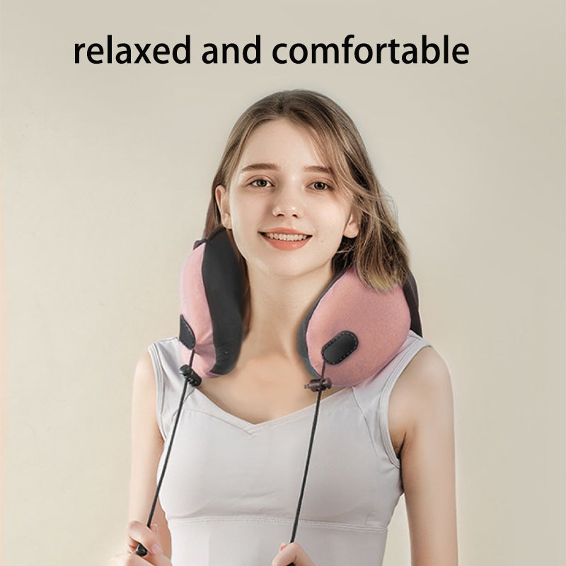Hooded U-Shaped Travel Neck Pillow