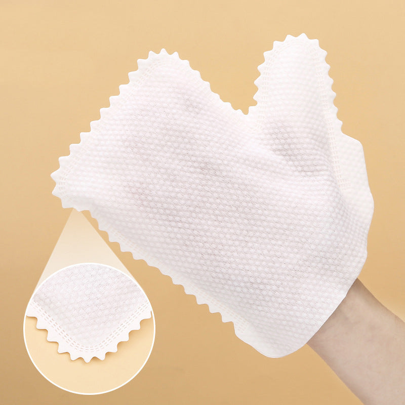 Disposable Cleaning Glove Cloth – Wet & Dry Dual-Use Dusting Wipes