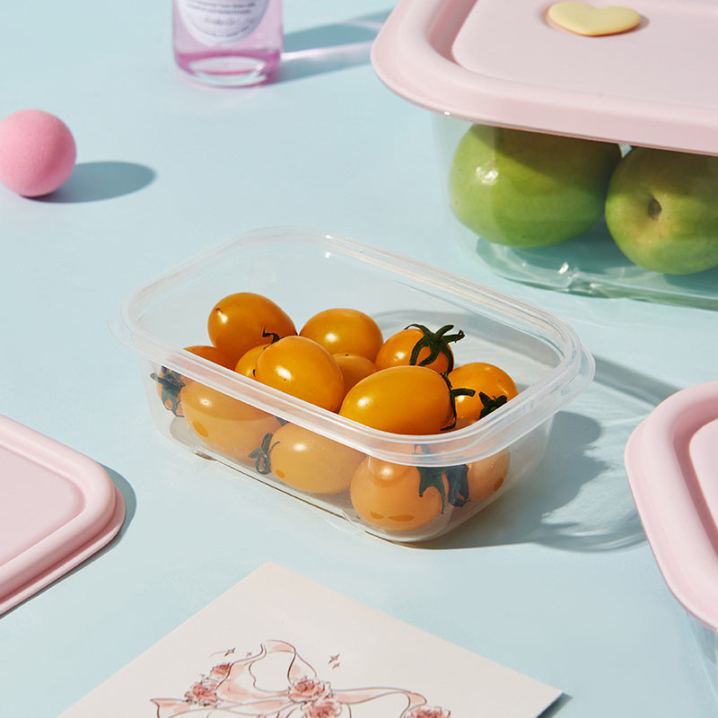4-Piece Transparent Airtight Food Storage Container Set