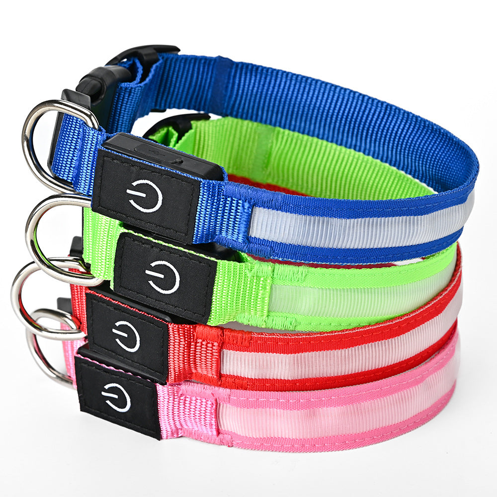 High-Visibility Waterproof LED Glow Collar