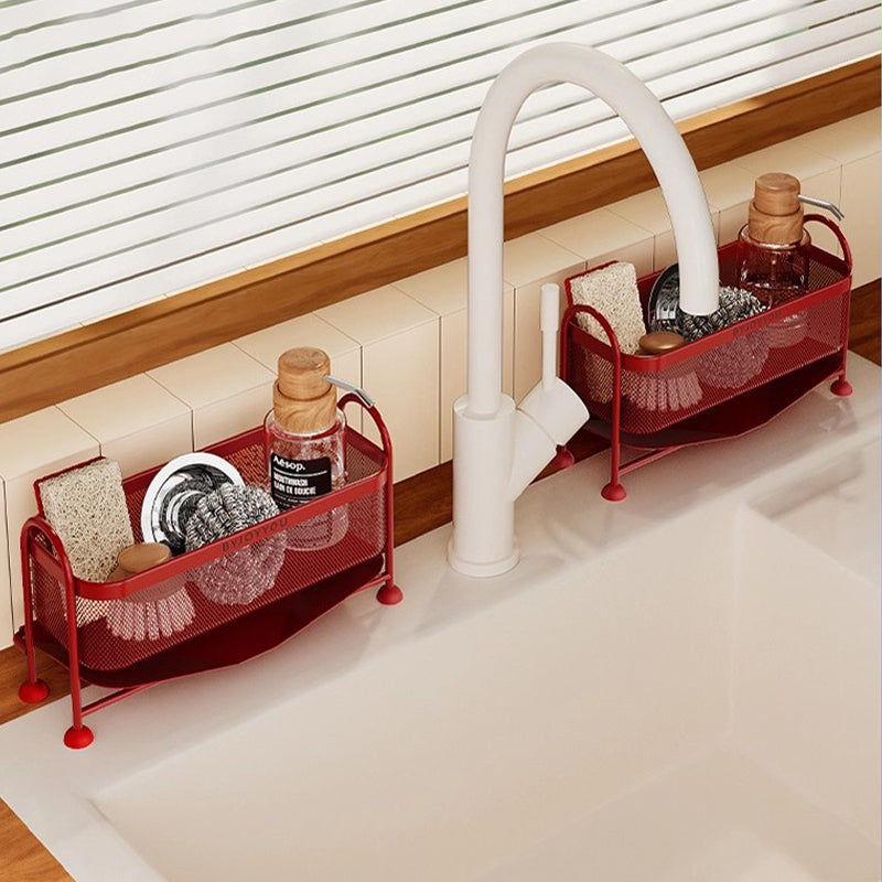 Anti-Slip 45° Sloped Drain Sink Organizer