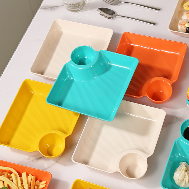 Practical Sauce Divider Plate