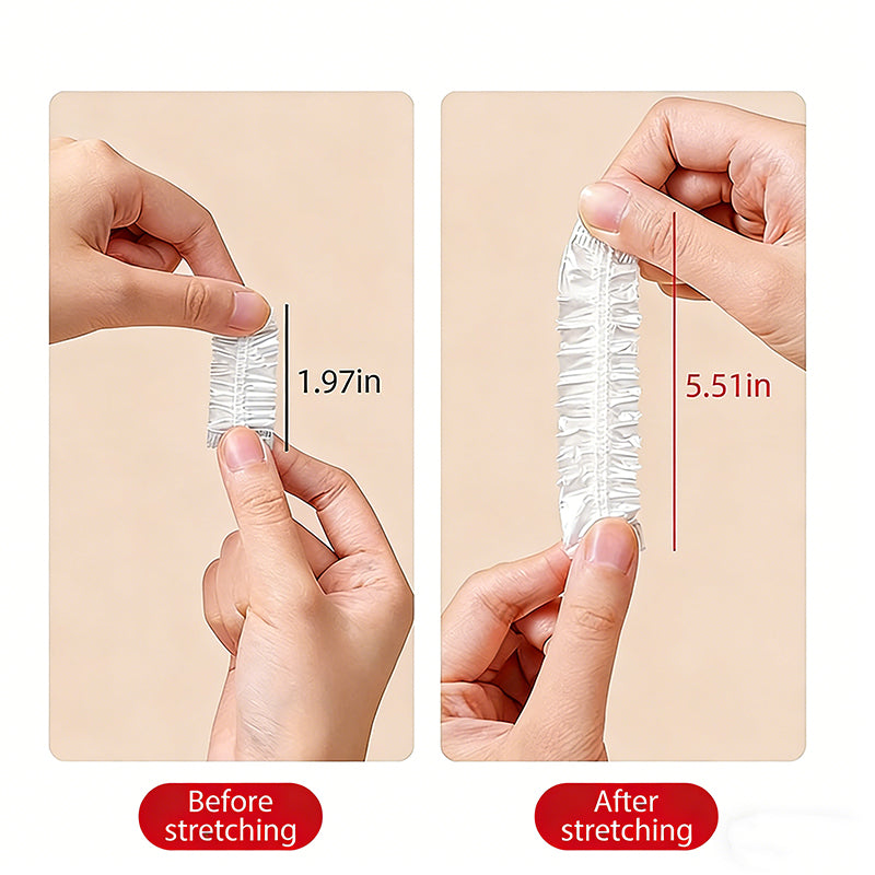 Disposable universal luggage wheel anti-dirt protective cover