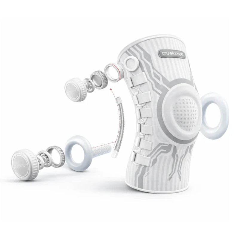Dial Adjustable Knee Brace with Silicone Cushion Support