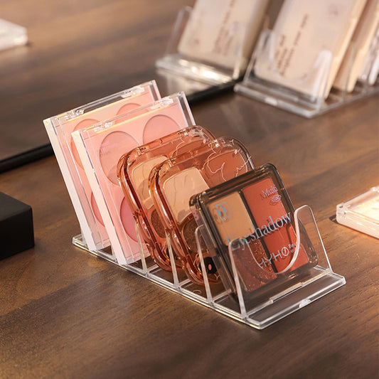 Clear Acrylic Makeup Palette Organizer