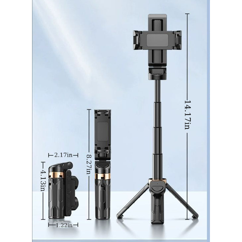 Mini Bluetooth Selfie Tripod – Portable Phone Stand