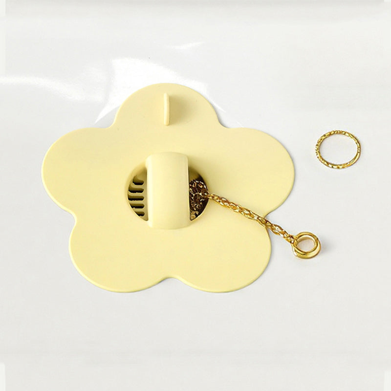 Leak-Proof Silicone Flower Sink Drain Stopper with Filter