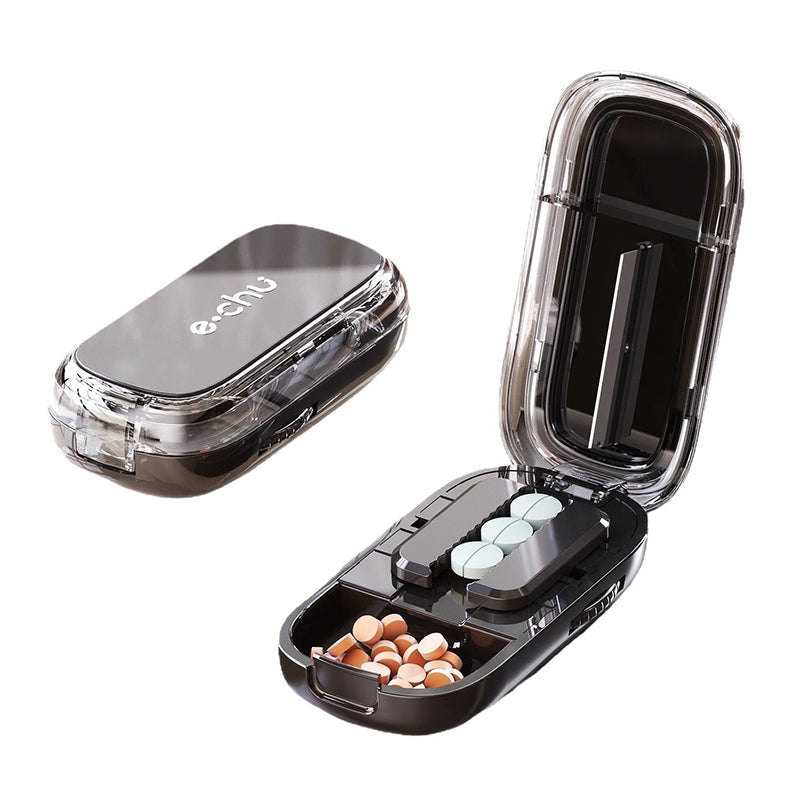 Portable Pill Cutter & Organizer