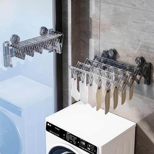 Retractable Vacuum Suction Drying Rack