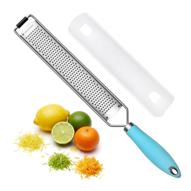 Multi-Function Stainless Steel Zester & Grater for Cheese, Chocolate & Citrus