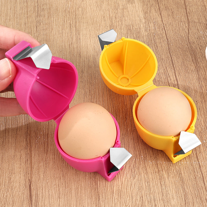 Creative Egg-Shaped Kitchen Egg Cracker Tool