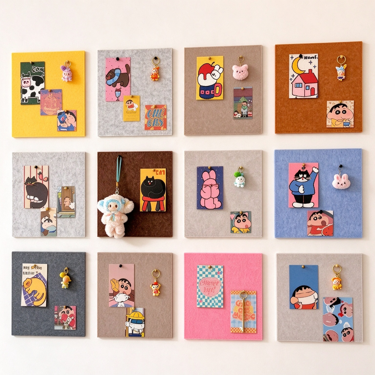 Customizable Felt Board Decorative Wall