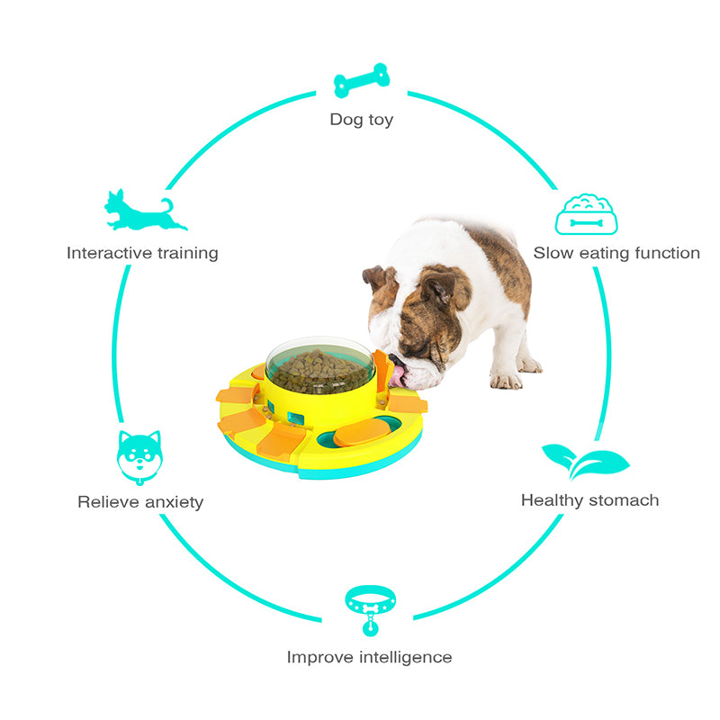 Pet Press Treat Dispenser – Mental Stimulation & Slow Feeding