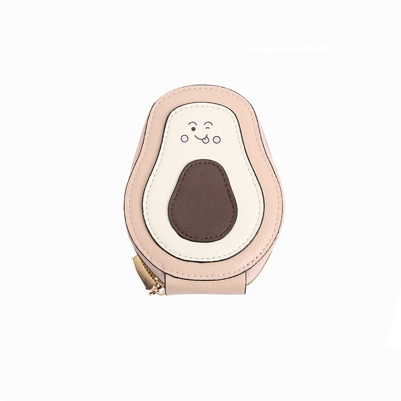 Avocado-Shaped RFID Card Holder – Portable & Spacious