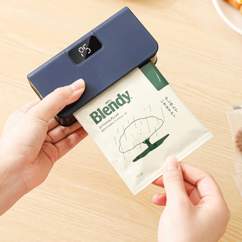 Portable Magnetic Bag Sealer with 6-Level Temperature Control