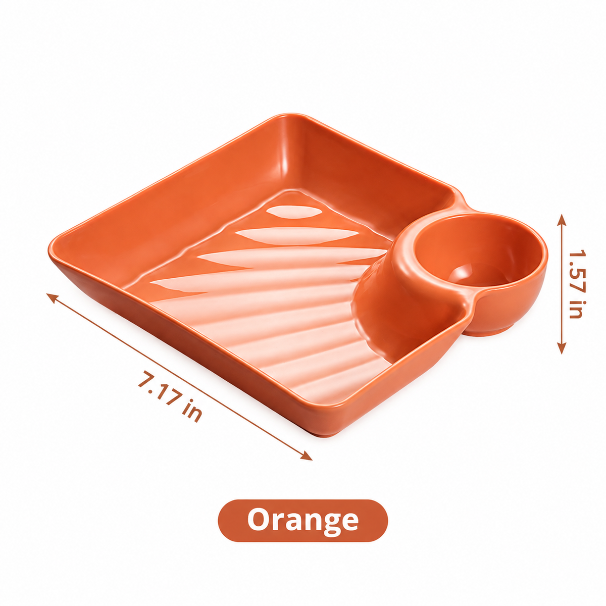 Practical Sauce Divider Plate