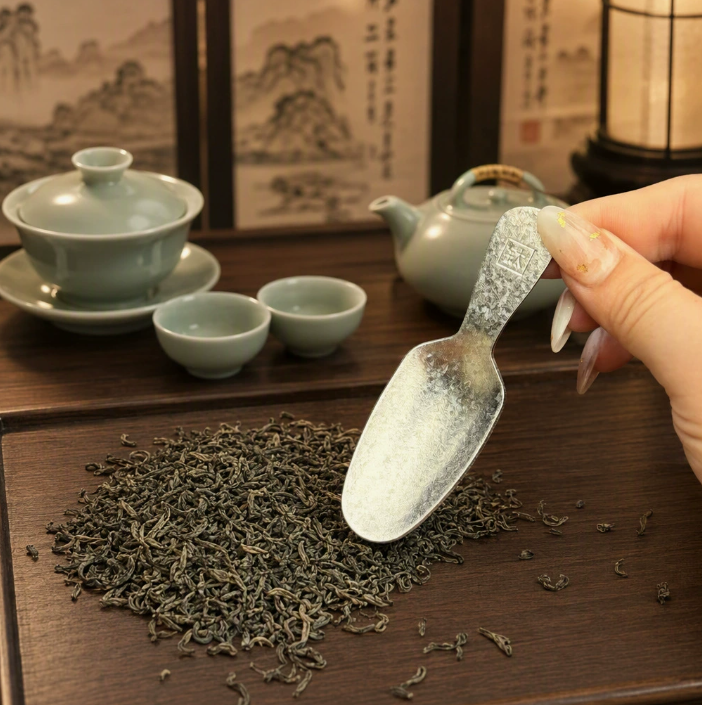 Pure Titanium Antibacterial Tea Spoon