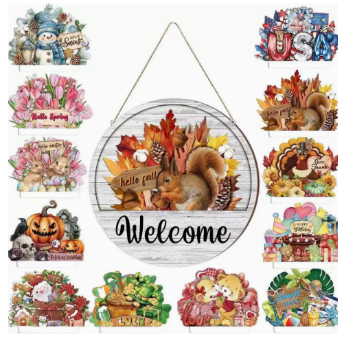 Interchangeable Holiday Decorations