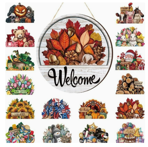 Interchangeable Holiday Decorations