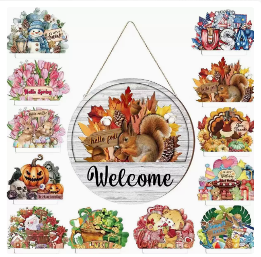 Interchangeable Holiday Decorations
