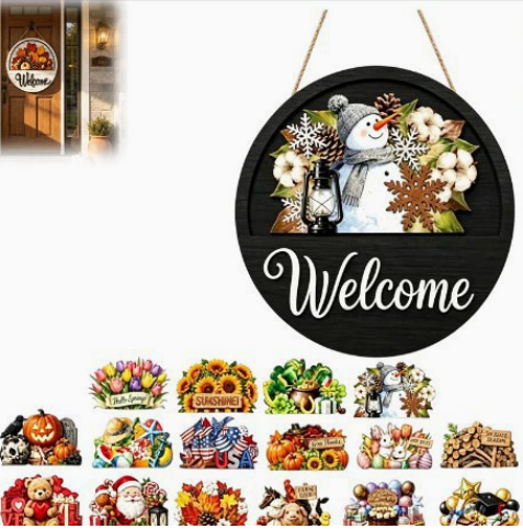 Interchangeable Holiday Decorations