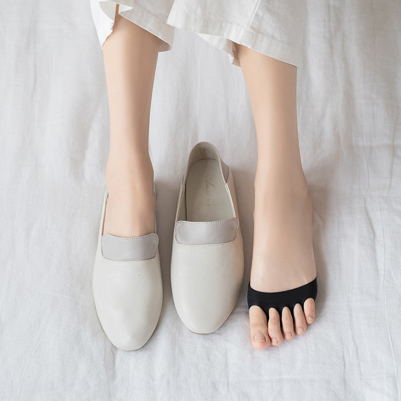Invisible High Heel Forefoot Pad Socks – Reduce Walking Pain & Forefoot Pressure