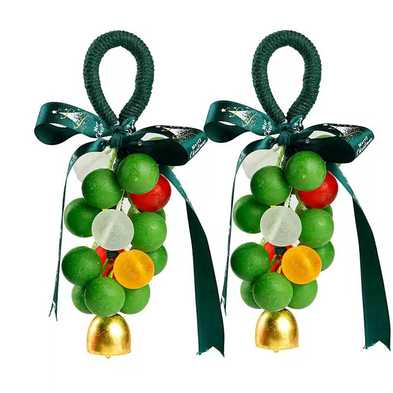 Christmas Tree Grape Essential Oil Soap | Handmade Hanging Soap