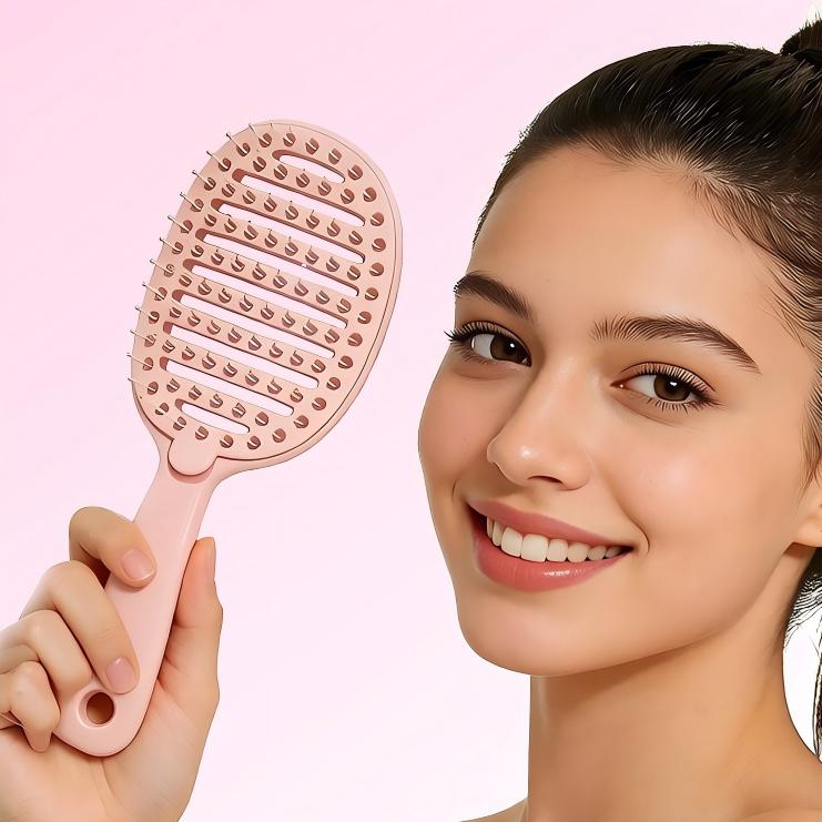 The Smart Foldable Self-Cleaning Hair Brush