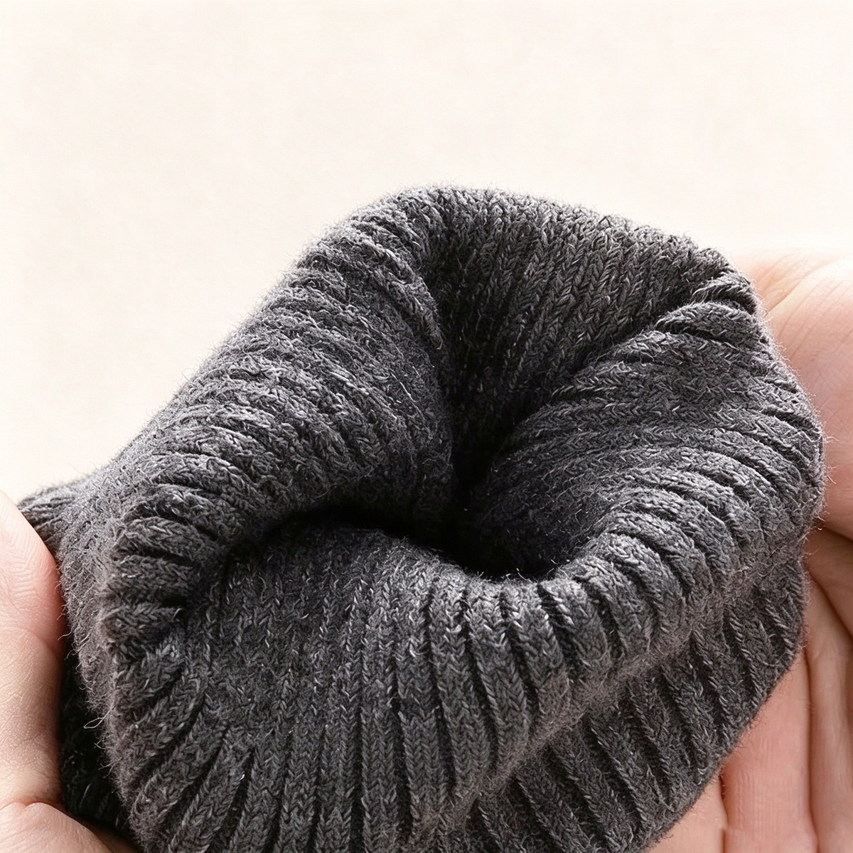 Extra-Long Wool Thermal Knee Warmers