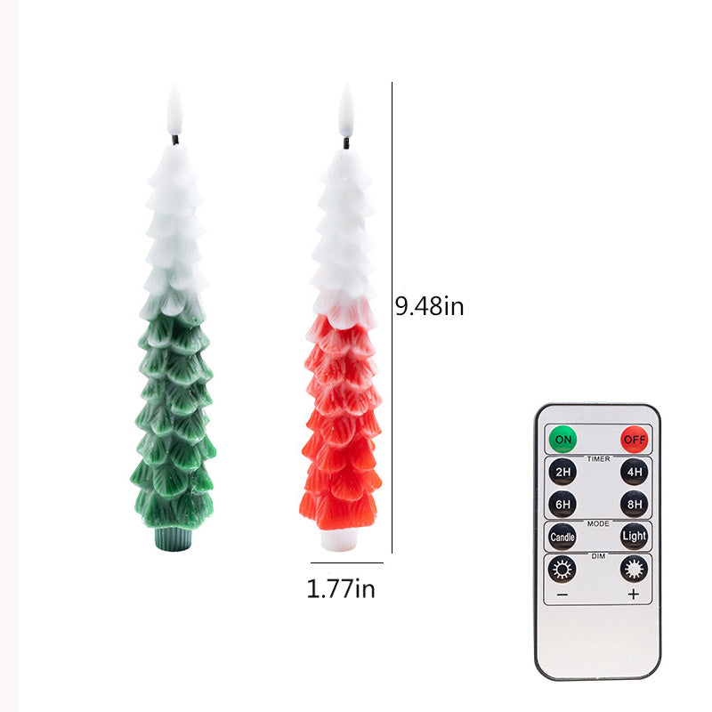 Christmas Paraffin Wax Candle Light