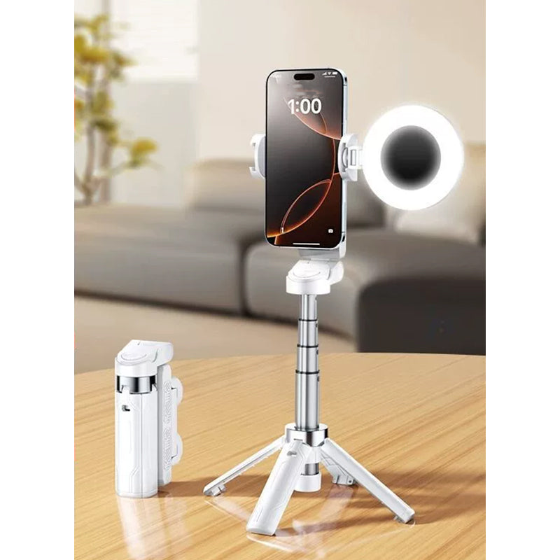 Mini Bluetooth Selfie Tripod – Portable Phone Stand