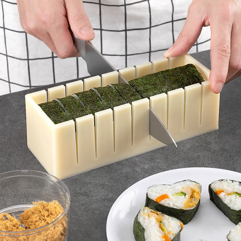 Easy Press Sushi Mold with Cutting Grooves