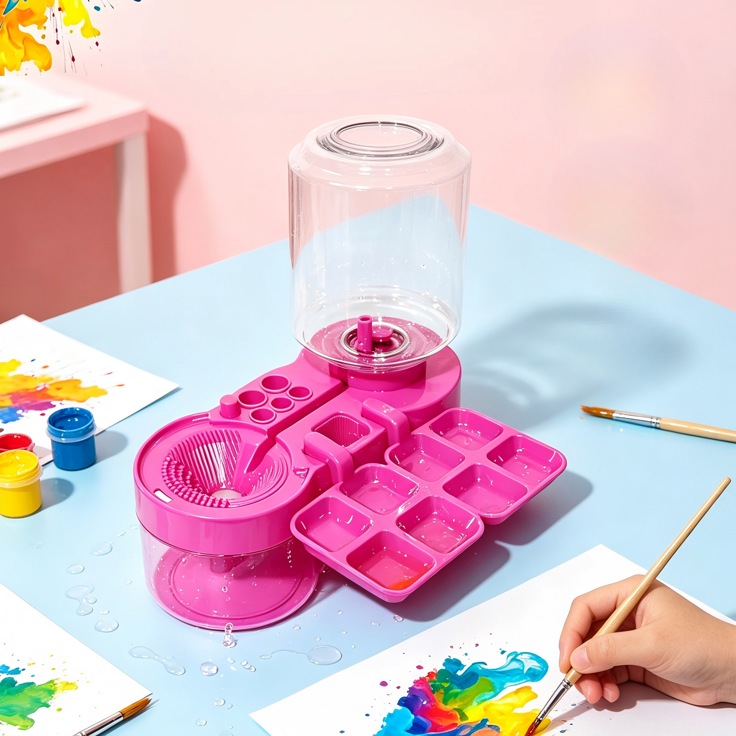 Multifunctional Paint Brush Cleaner