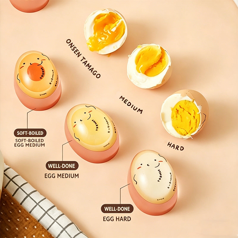Color-Changing Egg Timer for Perfect Doneness
