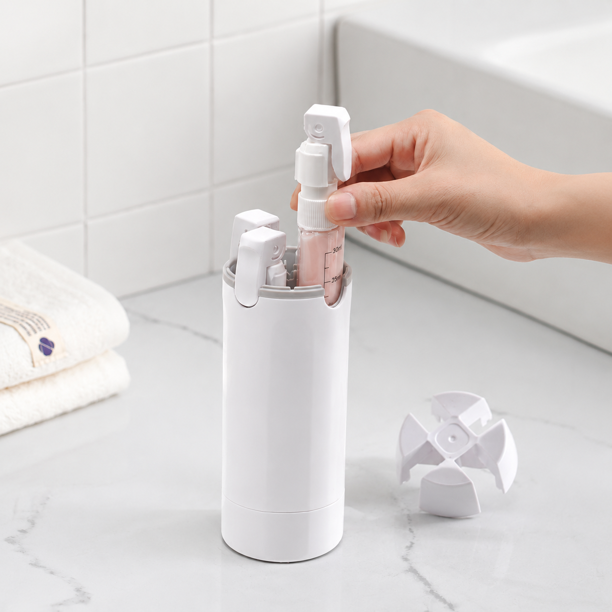 4-in-1 Detachable Travel Bottle Set