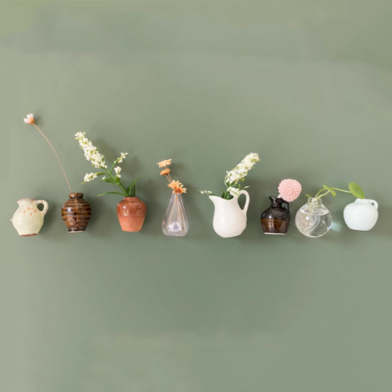 Magnetic Mini Vase for Fridge & Metal Surfaces
