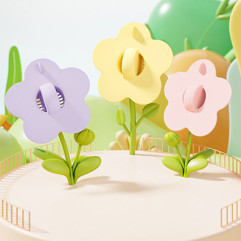 Leak-Proof Silicone Flower Sink Drain Stopper with Filter