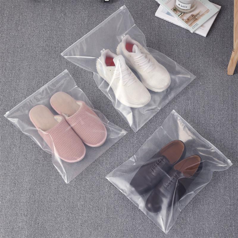 Clear Waterproof Shoe Bag with Zipper – Travel Shoe Storage, Dustproof & Moisture-Resistant