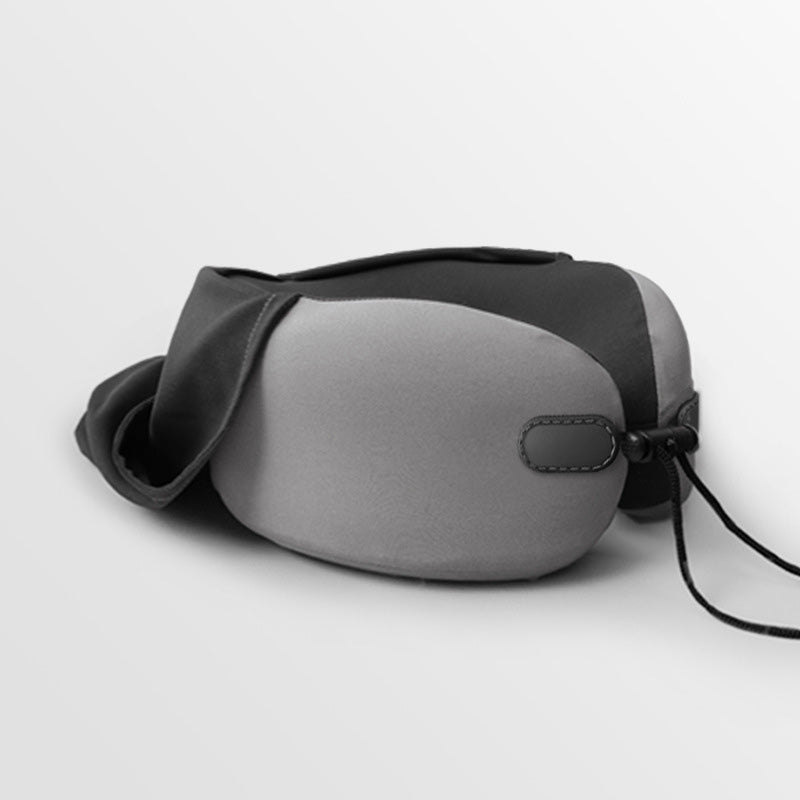 Hooded U-Shaped Travel Neck Pillow